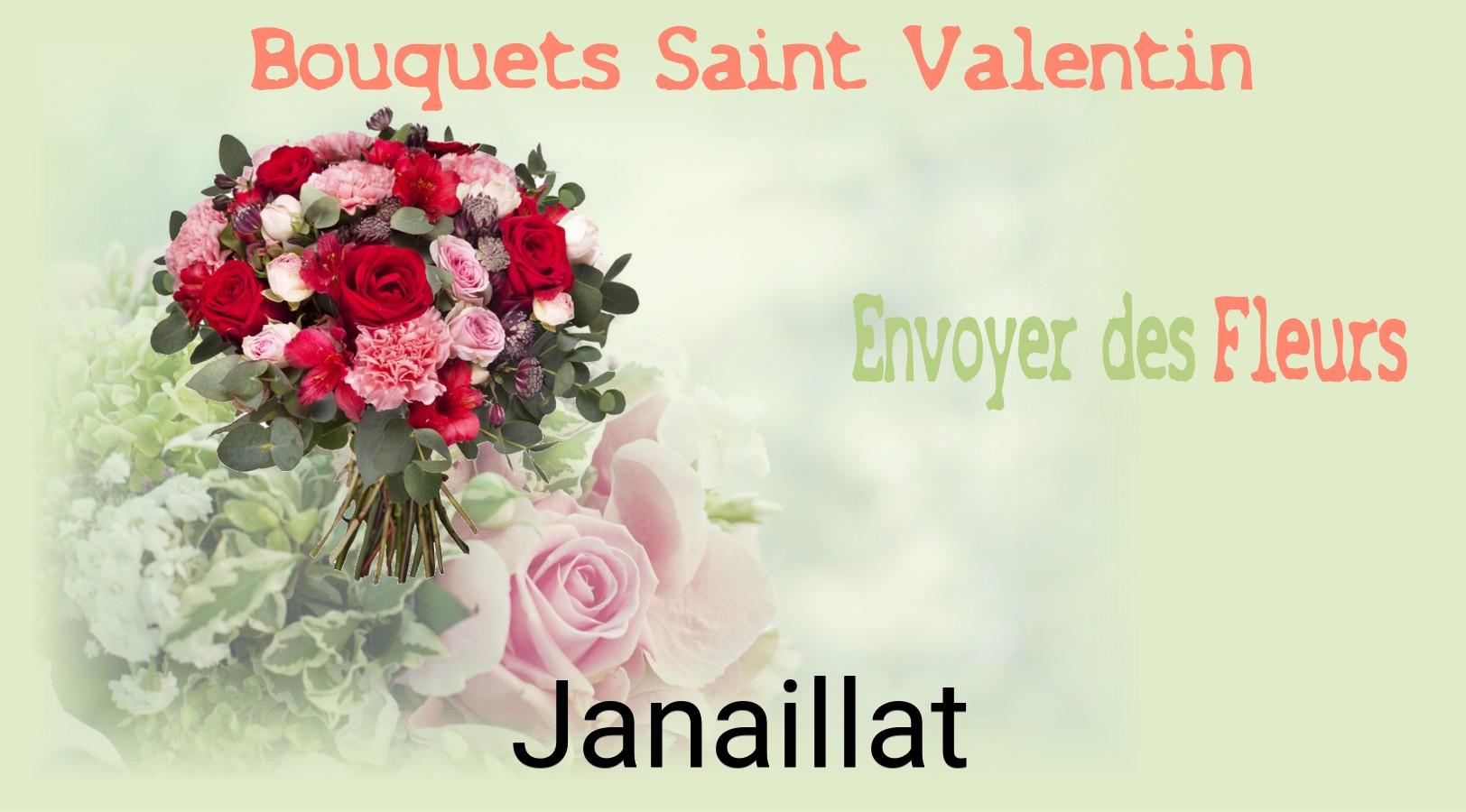 Roses de Saint-Valentin livrées à Janaillat